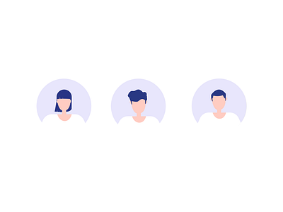 Avatar branding illustration 图标 设计