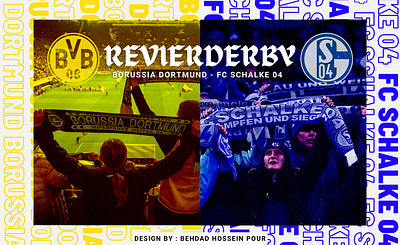 Revierderby bundesliga design revierderby soccer