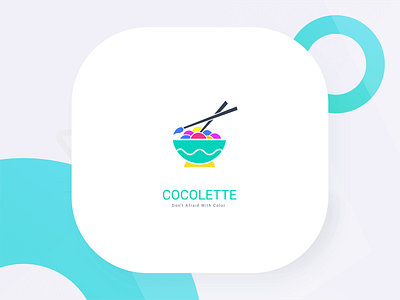 Cocolette App Logo Concept app branding color color palette colorfull design gradient indonesia jombang logo modern palette ui zalepik