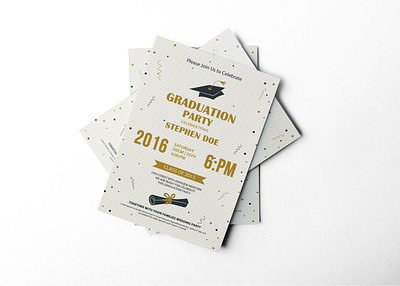 Graduation Party Invitation Design Template design free free mockup new premium psd psd mockup