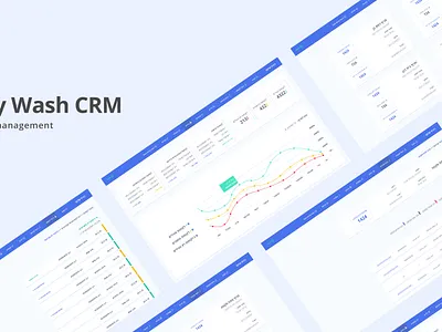 City Wash - CRM 200apps app clients design desktop hebrew management reports screens ui web