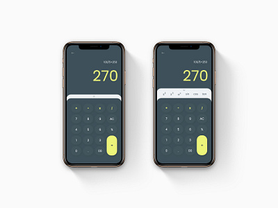 Calculator - DailyUI #004 calculator dailyui dailyui 004 dailyuichallenge design ui