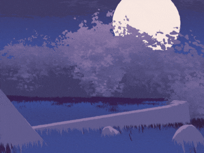 Midnight Thieves 3d animation blender character animation dungeons and dragons fantasy gif illustration loop outdoors