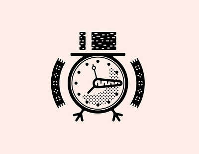 Snowman Clock adobe illustrator christmas clock design double meaning flat holiday icon illustration lineart logo minimal snow snowman tattoo vector wit