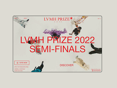 LVMH Prize 2022  Social Media by Pablo Coronel for B-Reel Creative Team on  Dribbble