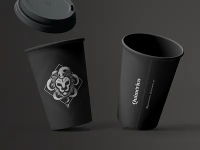 QUIMERICO CUPS brand branding branding and identity coffee shop logo tijuana