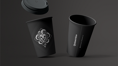 QUIMERICO CUPS brand branding branding and identity coffee shop logo tijuana