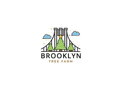 Christmas tree seller logo