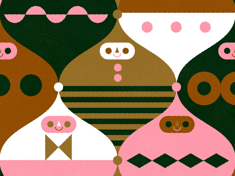 Bonbons - The Nutcracker Series⁠⠀ ballet bonbons candy christmas fun holiday illustration kids nutcracker pattern vector vintage