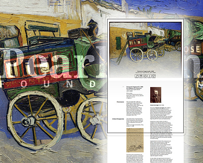 Pearlman Collection - Showcasing Van Gogh & Cézanne art artgallery color ui userexperience userinterface ux webdesign webdev webdevelopment website