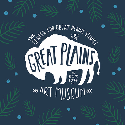 Holiday Great Plains illustration art branding drawing graphic design illustration