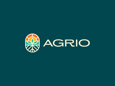 Agrio Logo Design agriculture agro brand branding design farm farmer farming icon leaf logo logodesign minimal nature organic sun