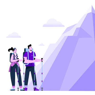 Climbers character climbers illustration lifestyle people people illustration vector vector illustration