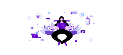 Digital Lifestyle character digital digital life illustration lifestyle people people illustration socialmedia technology vector vector illustration