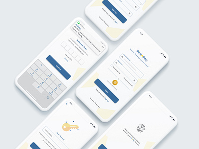 Mobile Fintech App Design - PicknPay app fintech mobile mobile app design ui uidesign ux uxdesign