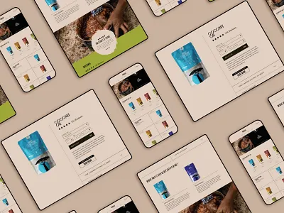 Shopify Website Design for Baraka Impact africa branding design green graphic design handcrafted logo design minimal shea butter ui ux