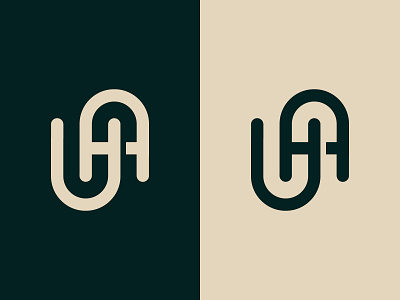 UA Monogram a logo branding branding agency branding concept concept designer graphic design icon identity logo design mark monogram monoline symbol symbol design trends typography u logo ua logo ua monogram