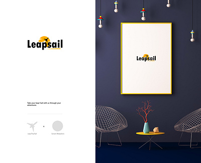 Branding - Leapsail Logo Redesign graphicdesign logo logodesign travelagency