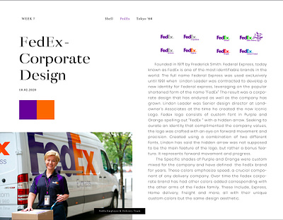 Editorial editorial fedex magazine newspaper typogaphy webdesign