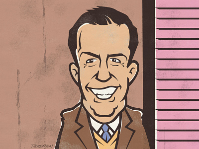 Nard Dog acapella andybernard caricature cornell edhelms herecomestreble illustration studioworks theoffice