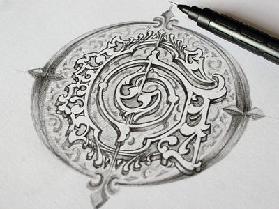 Capital 'G' sketch capital letters handmade illustration lettering logodesign typography vintage