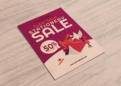Education Sale Flyer Design 2020 design illustration latest psd psd mockup