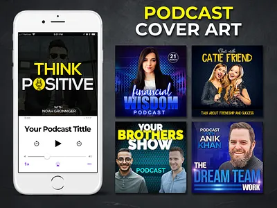 PODCAST COVER ART DESIGN TEMPLATE branding business flyer corporate flyer cover art flyer design free mockup gym flyer podcast artwork podcast cover podcast cover art podcast logo social post design template design