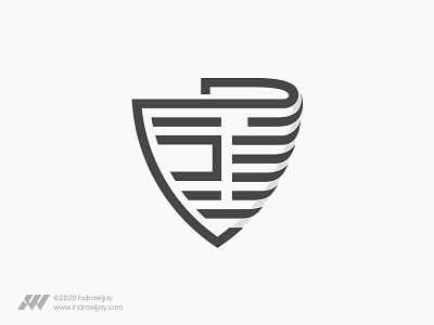 Under Control Logo branding icon logo mark news newspaper papper shield