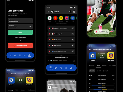 LiveScores bet brand branding design flashscore football scores inspiration live live sport livescore livescores scores sport sport score ui ui design ux