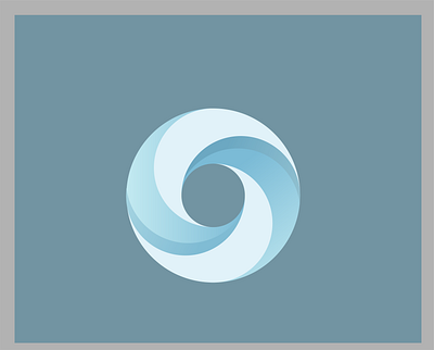 wave logo branding design icon illustration logo minimal ocean wave