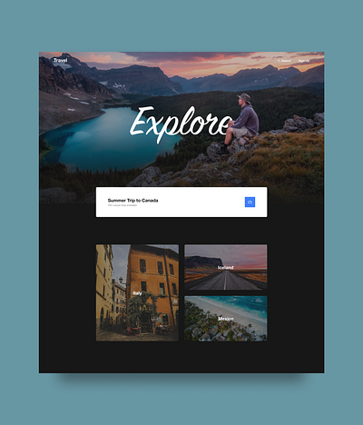 Explore Landing Page Design behance dailyui design landingpage uidesign uidesigner uitrends uxdesign webdesign