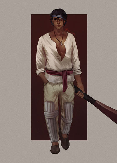 Batter (IDV) digital digital illustration digitalart illustration