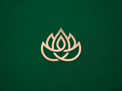 Event Guru logo branding fire flame flower guru identity line linear lineart logo lotus petals