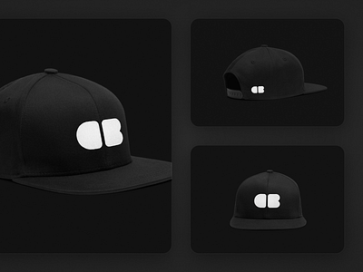 Personal Branding Exploration - Snapback b black branding c cap dark exploration fashion letter logo minimal minimalist personal snapback