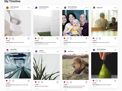 Exploration - Timeline with Auto Layout from Figma figma ui uidesign web design