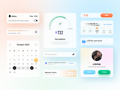 LTSTFAL creation design dribbble ui ux