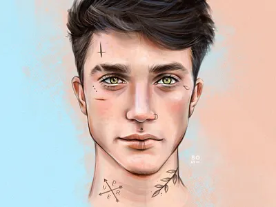 Take it digital art drawing illustration portrait