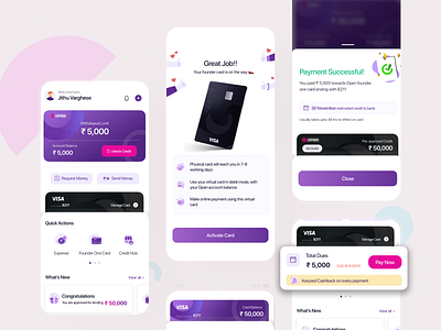 Openbank Concept atm card bank card banking banking app card design illustration payment app payments sketchapp