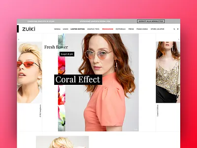 New Zuiki E-commerce UX/UI Homepage design e commerce ui ux