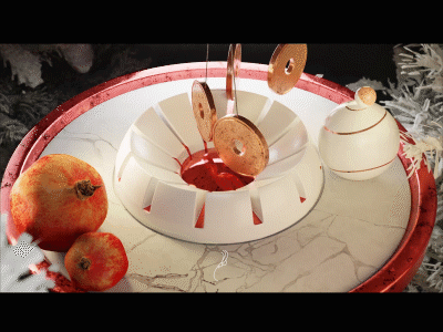 Yalda ceremony loop animation 3d artist blender blender3dart loop loop animation satisfying