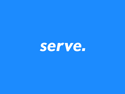 Serve. app branding illustration logo product design pwa ui design ux design