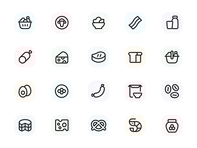 Myicons✨ — Food vector line icons pack essential icons icon design icon pack icons icons design icons pack interface icons line icons sketch sketchicons ui ui design ui designer ui icons ui kit ui pack ui set web design web designer web ui