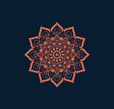 mandala design illustration