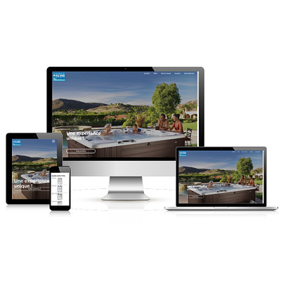 Corse Piscine & Spa - Website app webdesign webdesigner website