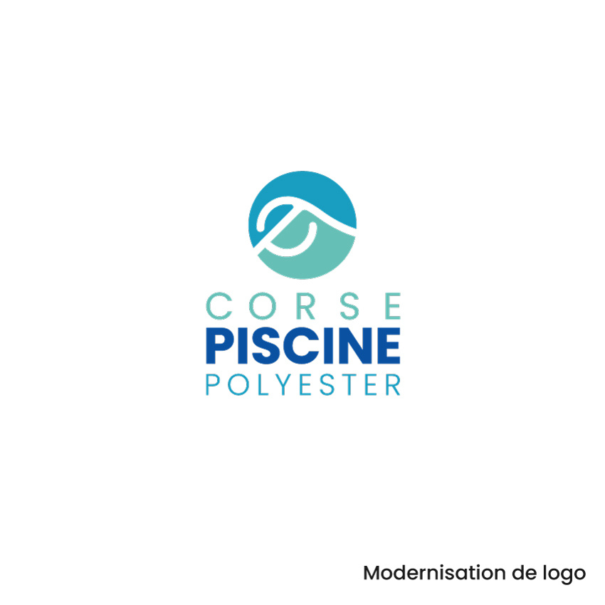 Example of Corse Piscine Logotype