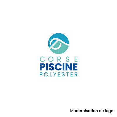 Corse Piscine Logotype branding logo logo design logotype