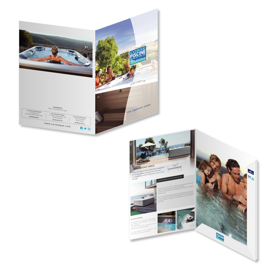 Example of Corse Piscine Flap pocket