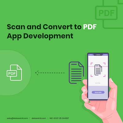 Scan and Convert to PDF App Development app app design mobile app mobile app design mobile app development scanning