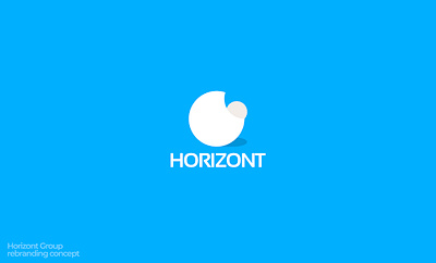 Logo Horizon blue logo logo 2020 logotype logotypes sun sunset