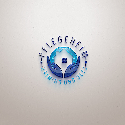 PFLEGEHEIM HAIMING und OETZ abstract business concept corporate elements graphic logo pflegeheim pflegeheim symbol vector